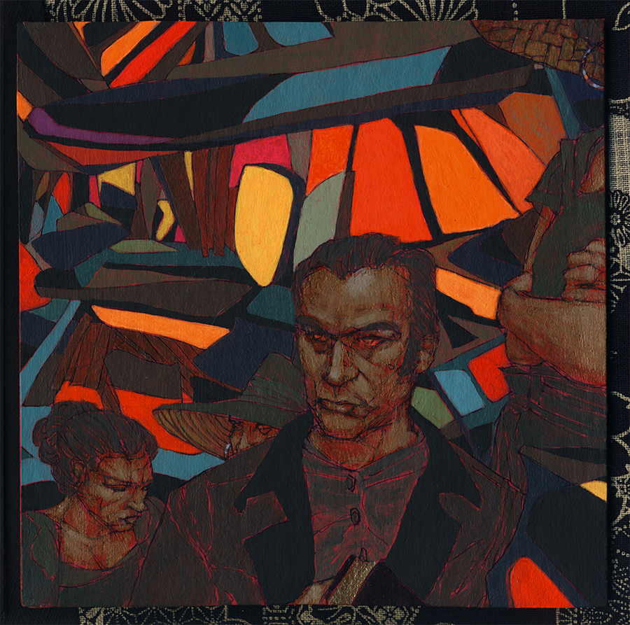 EC Brown: 45 cover painting