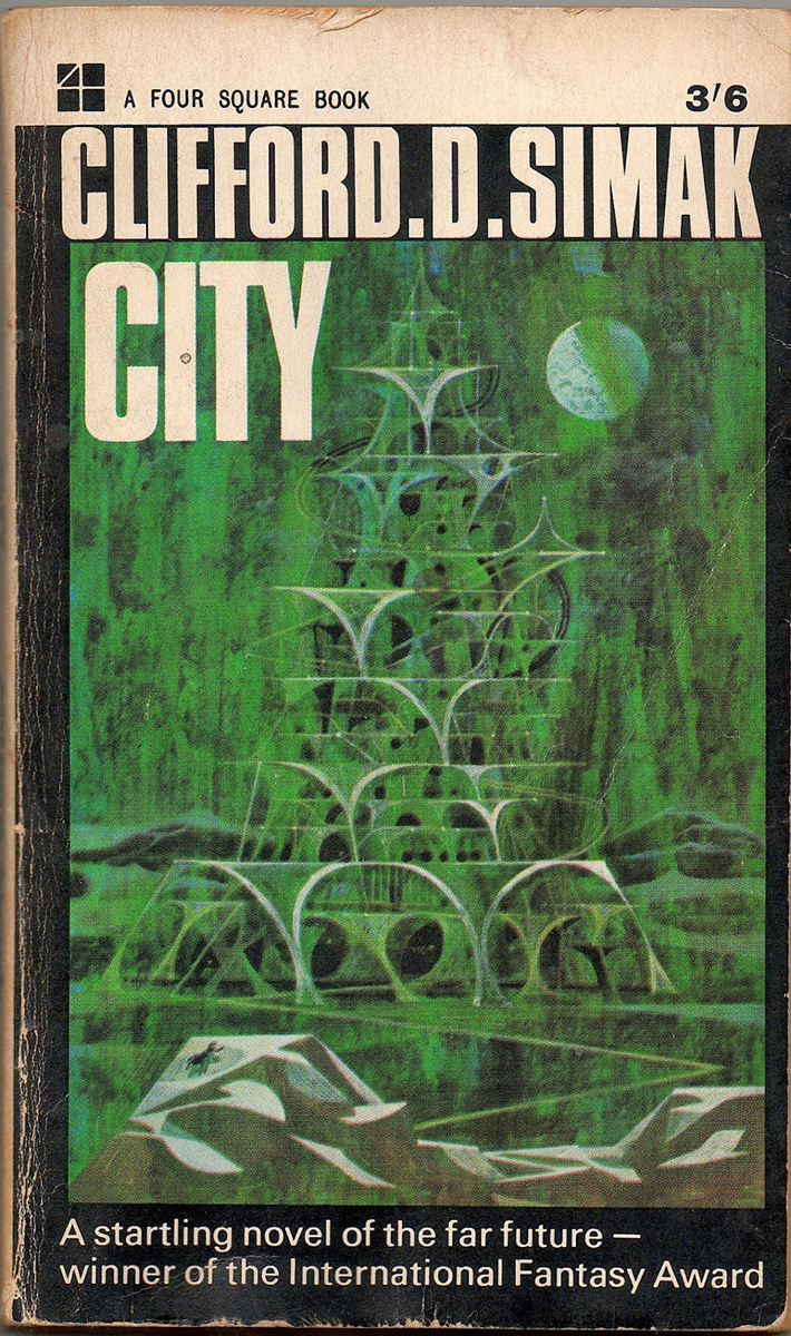 Paperback novel: City, Clifford D. Simak
