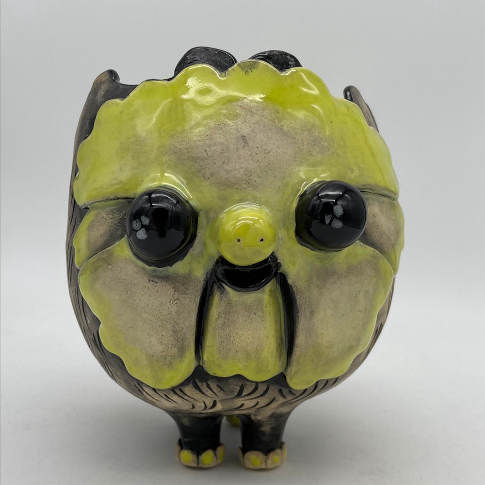May Queen ceramic sculpture