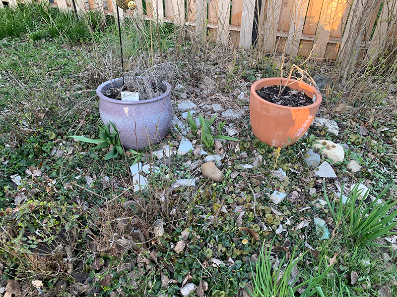 Rain barrels and superimposition