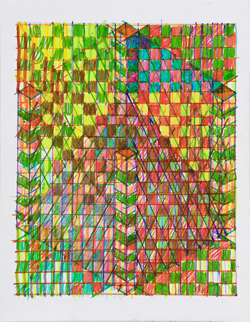 Tom Burtonwood drawing: A Cube is a Rectangle (042)