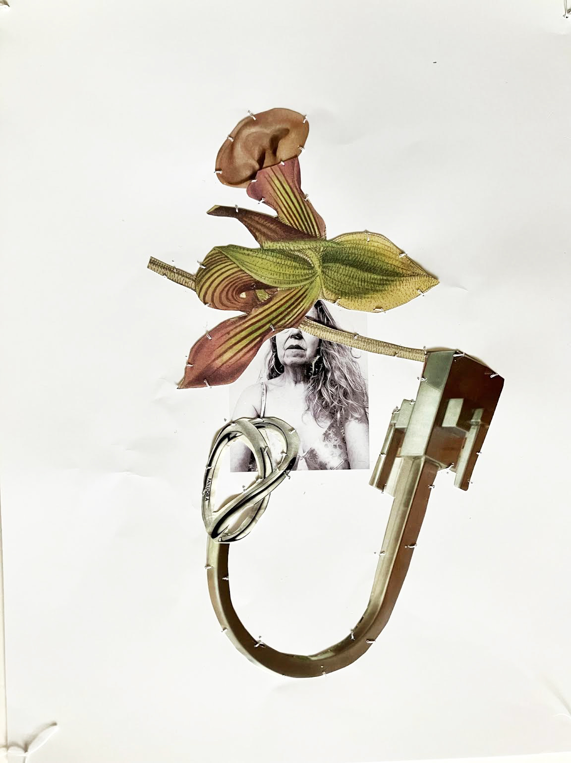 Judth
Brotman collage: from the Microdosing with the Shekinah series