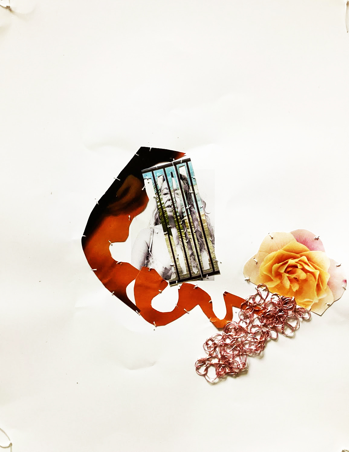 Judth
Brotman collage: from the Microdosing with the Shekinah series