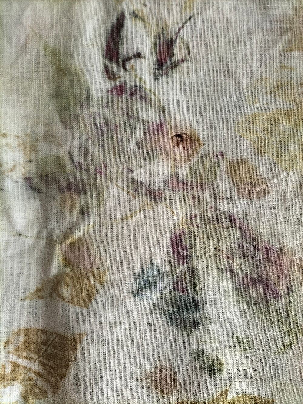 Micki Tschur: eco-printed fabric