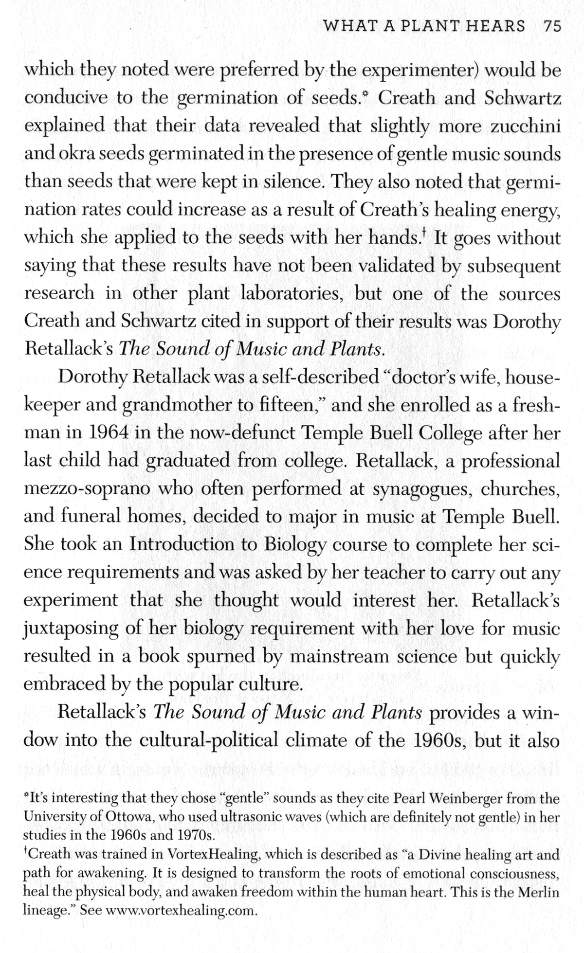 Excerpt from What a Plant Knows, Daniel Chamovitz