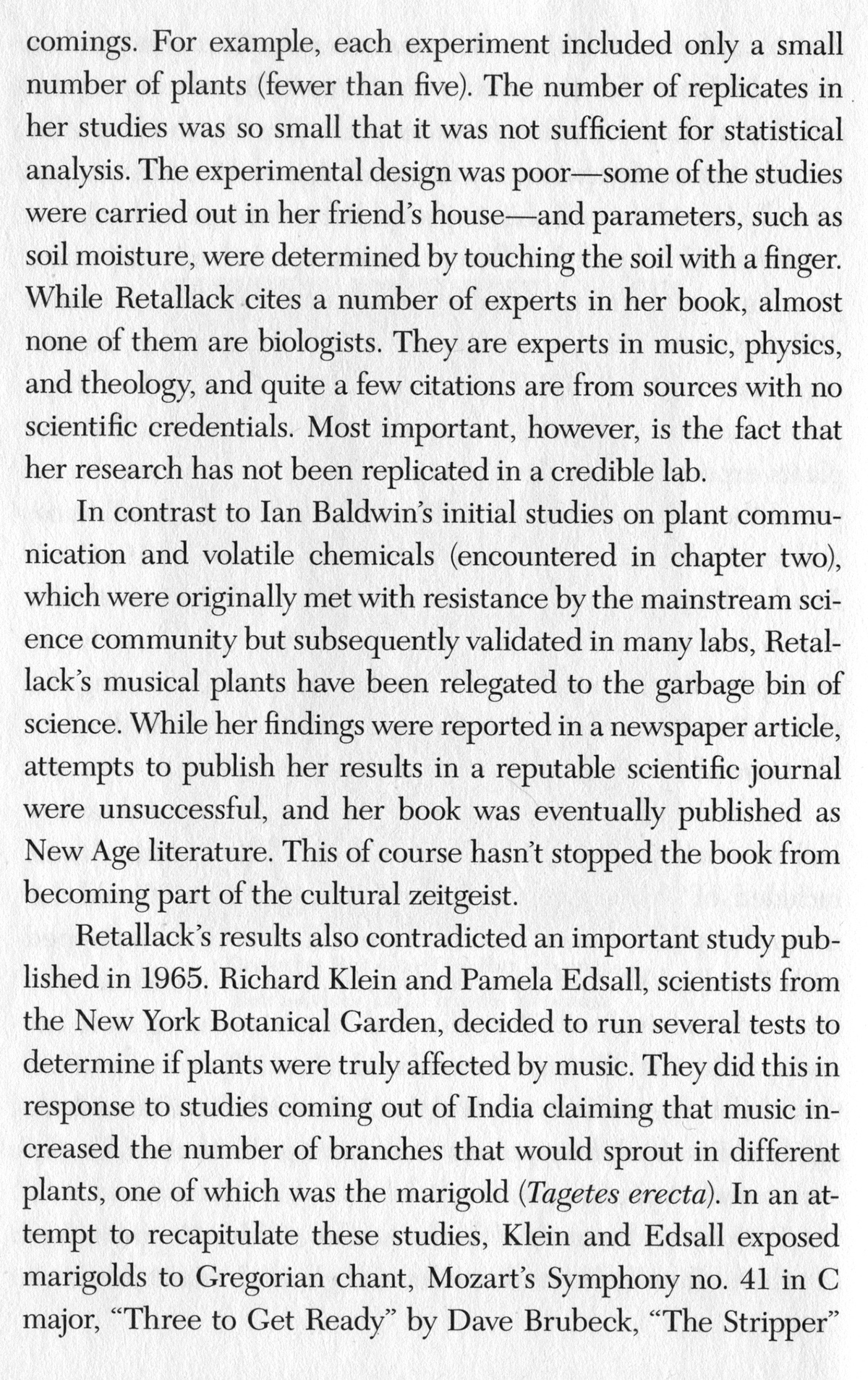 Excerpt from What a Plant Knows, Daniel Chamovitz